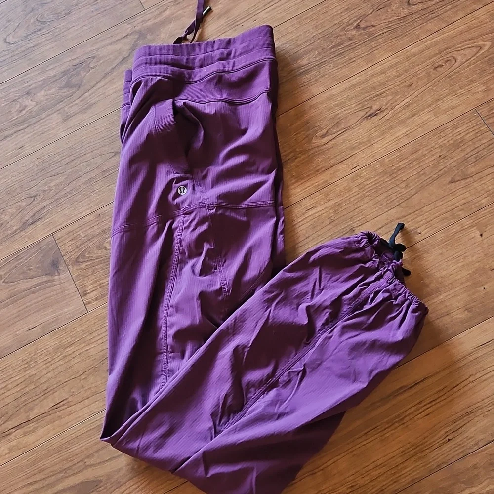 lululemon athletica Deep Plum studio Pants